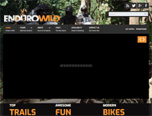 Tablet Screenshot of endurowild.com